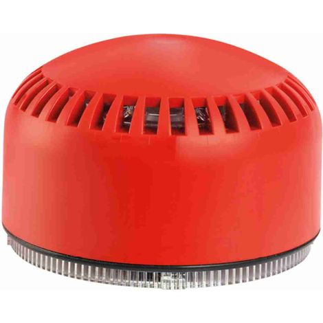 547013FULL-0833X - CS200 SIRENA ELETTRONICA COLOR ROSSO EN54-3