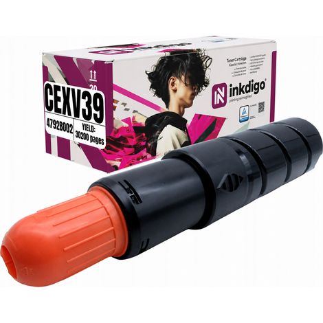 Inkdigo CEXV39 Toner kompatibel mit Canon ImagerunnerAdvance4025 TÜV-zertifiziert (1/5)