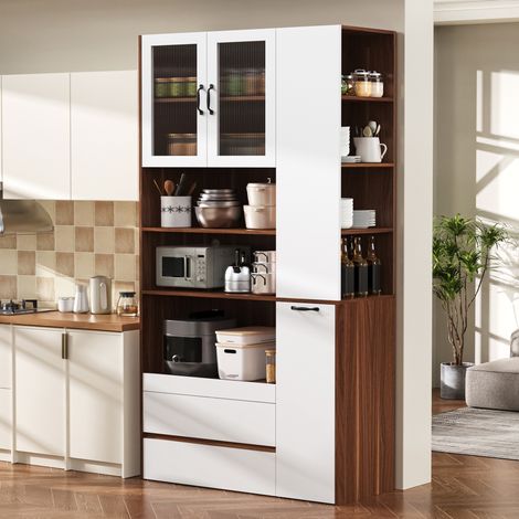 Mobile cucina con cassetti MDF 100x40x200 cm OKMYHOME (1/5)