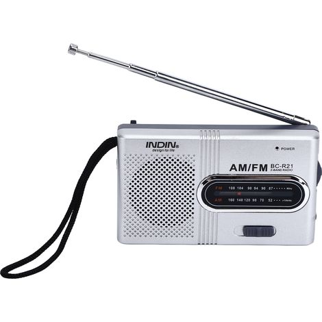 Radio de Poche Portable AM FM Mini Lecteur Radio Compact sur Piles (1/5)