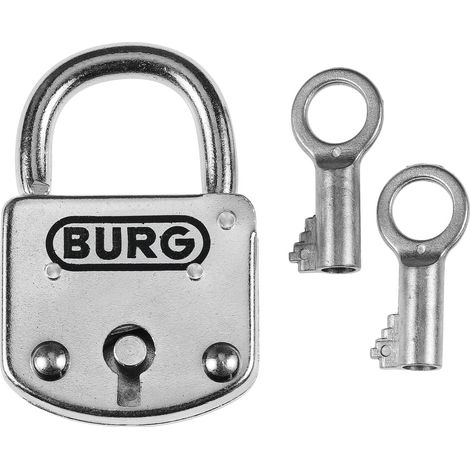 Lucchetto 393 Bar-S.6.5mm Bar-H.21.5mm CASTLE-WÄCHTER (Per 10)