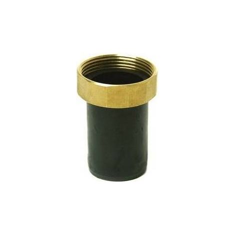 RACCORDO CON DADO GIREVOLE IN OTTONE Misura: 1"1/4 x Diam. 40