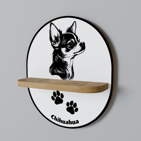 Mensola ovale CHIHUAHUA DOG (1/5)