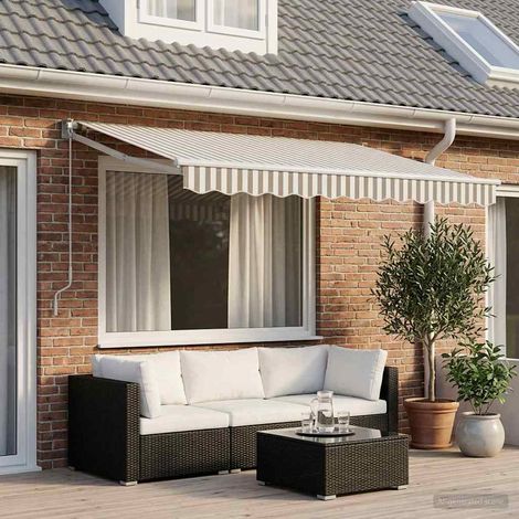 vidaXL Toile de rechange pour auvent Polyester