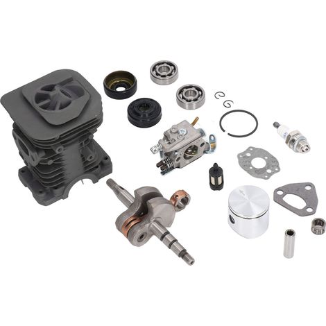 Kit de Cylindre et Piston pour Husqvarna 137 142 136 141 - Ensemble Joints, Carburateur et Palier (1/5)