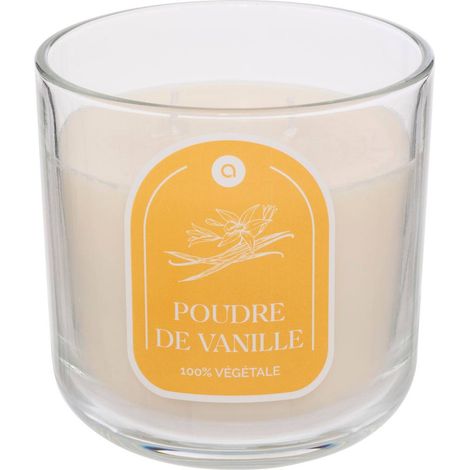 Duftkerze Floa Vanille 350g - Atmosphera créateur d'intérieur (1/2)