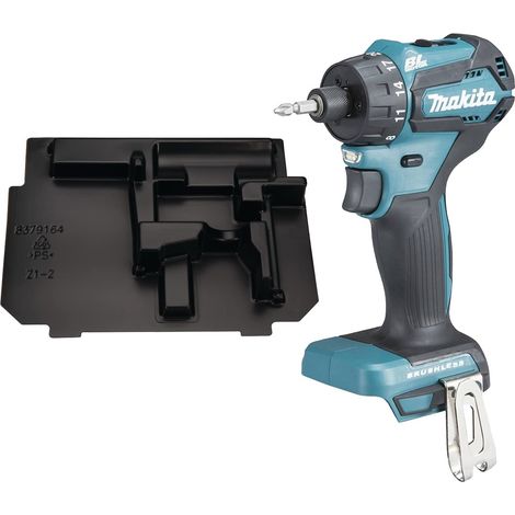 Makita DDF083Z 18v LXT Li 6.35mm Drill Driver Cordless 1/4"" Hex + Makpac Inlay (1/5)