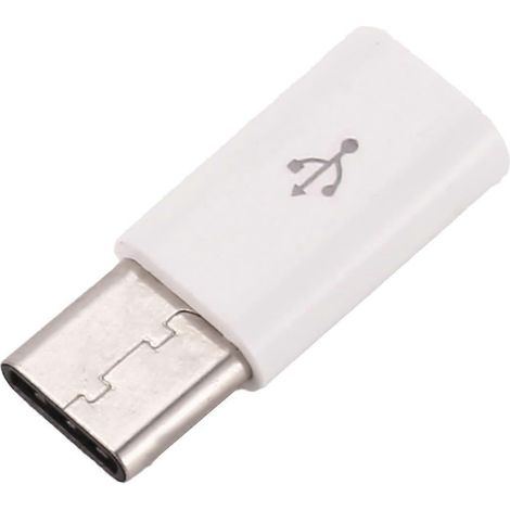 Adaptateur de données universel USB Type C 3.1 mâle vers micro USB 2.0 5 broches femelle (1/4)