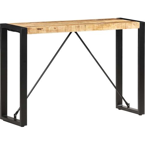 Table console 110x35x76 cm Bois de manguier massif