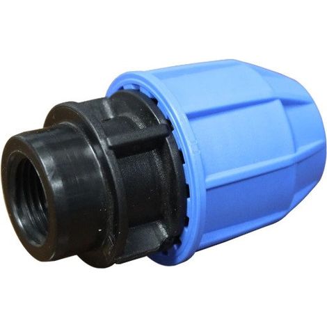Raccord droit femelle polyéthylène diamètre  32mm-26X34 SFERACO