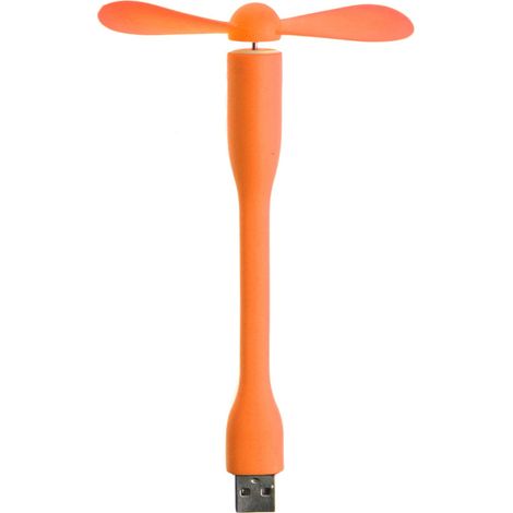 Ventilateur USB créatif, mini ventilateur portable flexible et lampe LED USB pour batterie externe-AquaForge