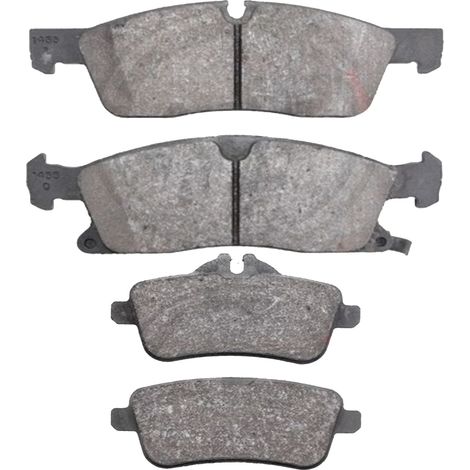 KIT PASTIGLIE FRENO ANTERIORI E POSTERIORI compatibile con MERCEDES-BENZ CLASSE S COUPE' (C217) / PASTIGLIE FRENANTI AUTO OEM P 50 095  P 50 114,P 50 117 / SOSTITUZIONE DIRETTA / BASSA POLVERE / SILEN