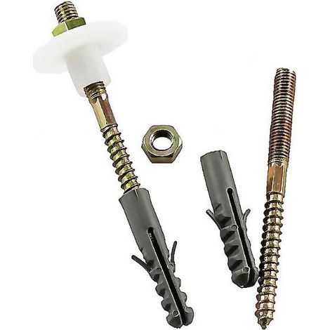 HYDRAFIX tornillo lavabo tuerca hierro 8x100 2500a08 , Tornillos para lavabo 2500A08Medidas: 8x100mmBolsa 2 unidadesTuerca hierro,arandela de plásticoIncluye taco (1/2)