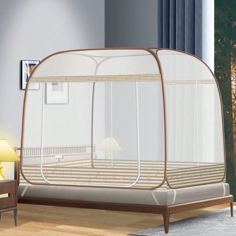 Moustiquaire anti-insectes pour fenêtre et porte, moustiquaire à glissière en maille fine, protection contre les moustiques, facile à installer, dimension universelle, 1 pièce. (1/3)