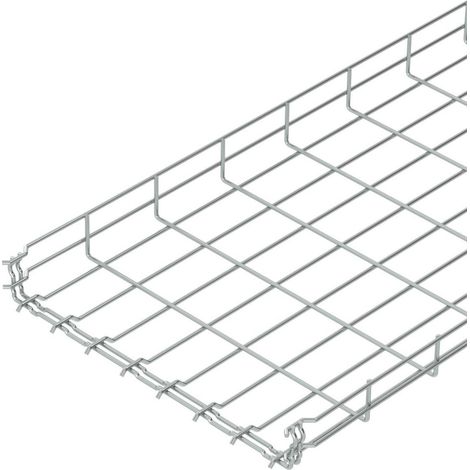 OBO Bettermann Gitterrinne GRM 55x400x3000 Stahl galvanisch verzinkt, 3 Meter, 6001450