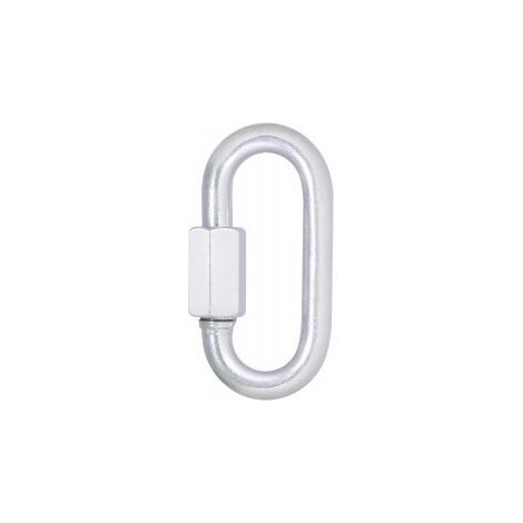 KRATOS SAFETY - Maillon rapide delta - Matière : Acier - Ouverture : 17 mm - Résistance : 32 kN (1/2)