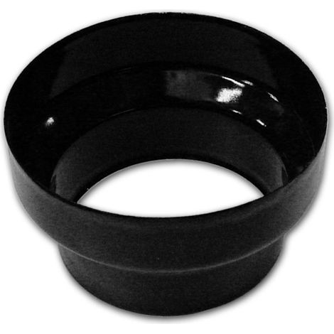 RIDUZIONE TUBO STUFA CLASSIC Ø12-10CM NERO OPACO