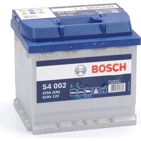 Batería de Coche 52 Ah 470 A EN Bosch S4002