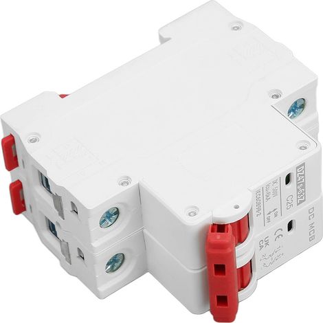 Disjoncteur CC pour protection contre les surcharges, système magnétique, disjoncteur PV 500 V 25 A 2P (1/5)