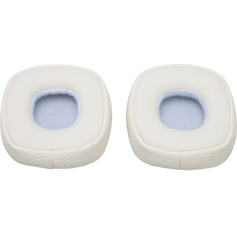 Coussinets d'oreille de rechange en mousse à mémoire de forme et cuir protéiné pour casque MAJOR III (blanc) (1/5)