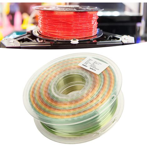 Verbrauchsmaterialien für den 3D-Druck: Regenbogen-Imitationsseide, mehrfarbige FDM-Seide, Farbverlaufsseide für den 3D-Druck (1/5)