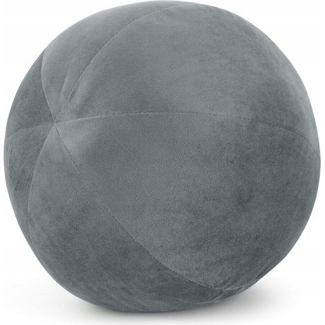 Federa decorativa GAJA4 diametro 24 Eurofireny sfera argento con imbottitura 1 pz. (1/2)