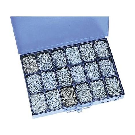 BOÎTE D'ASSORTIMENT DE 1 650 VIS À TÔLE DIN 7981 & DIN 7983 SONSTIGE