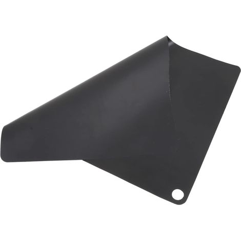 Amosfun Lot De 4 Tapis De Cuisson À Induction Résistants À La Chaleur Sans Silicone'Noirx4pcs'25X25X0.3CMx4pcs