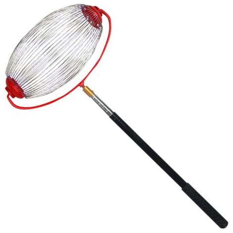 Ramasse-noix télescopique – Cueillette de fruits et débris – Acier inoxydable – Longueur 150 cm – Pour extérieur (1/5)