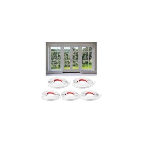 5 rollos de 10 metros de lámina autoadhesiva para ventanas, kit de 5 rollos (10 metros en total) - Idea de regalo - Crezuo