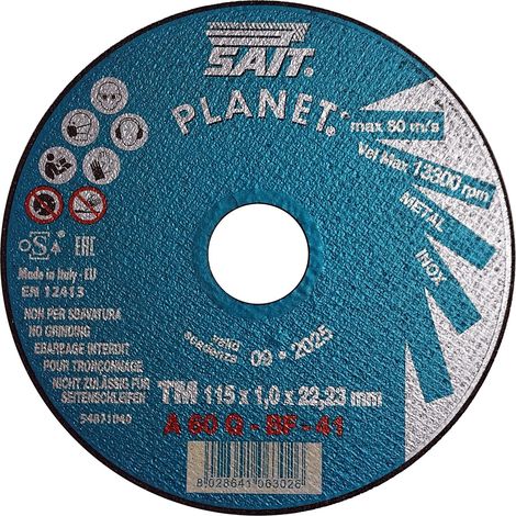 Flex cut iron thin cutting disc 115x1x22.3 disco da taglio sottile