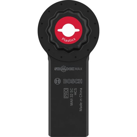 Bosch 1 hoja Pro Silicone and Mineral Wool MAII 32 SC para herramientas multifunción (para silicona, ancho 32 mm, accesorio profesional) (1/4)