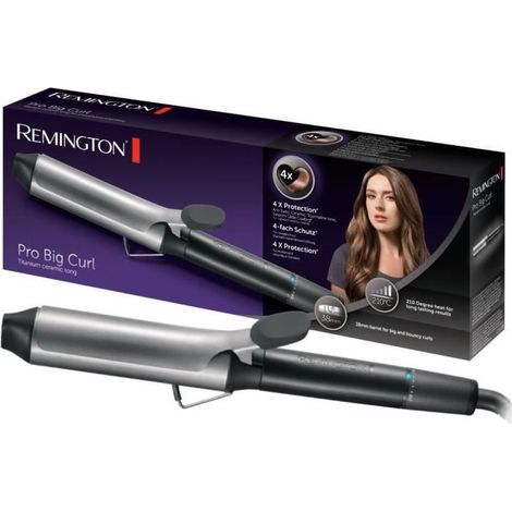 Remington CI 5538 Fer à Boucler Noir Gris 38 mm (1/5)