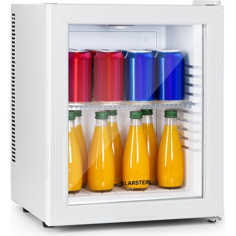 Brooklyn 24 Mini-Kühlschrank Glastür LED Ablage