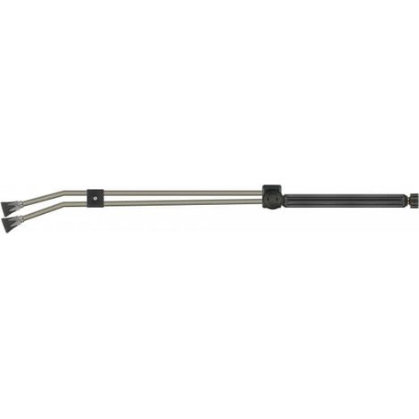 Double lance avec robinet lateral Inox M22F