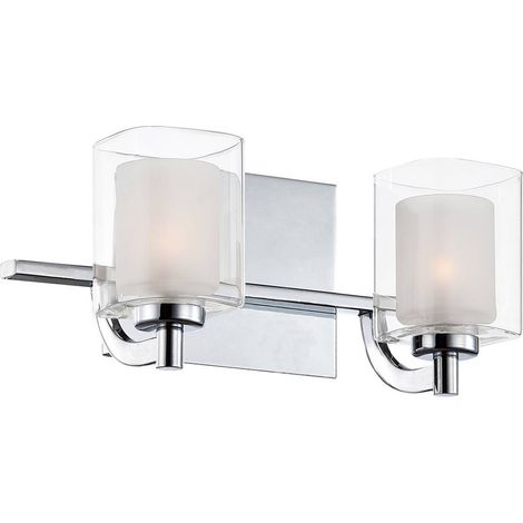 Elstead Quoizel Kolt Applique Chrome Poli, IP44 (1/5)