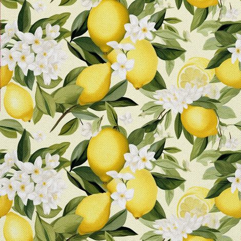 Tissu d'ameublement extérieur Oxford - Motif fruits  DX6314 (1/5)
