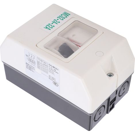 Interrupteur de protection moteur, interrupteur de protection contre les surcharges étanche, protection de ligne de distribution 220 V/380 V (1/5)