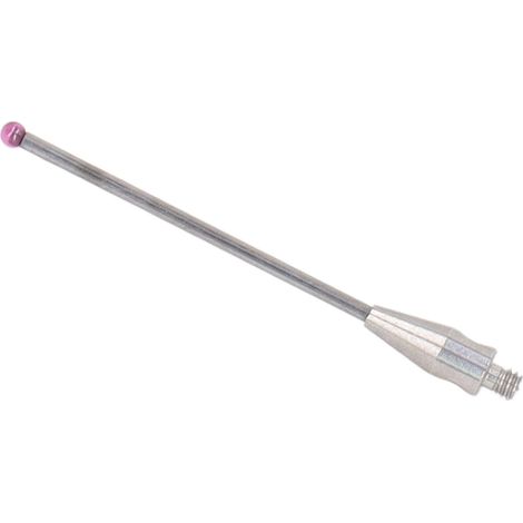 CMM-Taster, Hartmetallschaft, rote Kugel, verschleißfest, hohe Steifigkeit, Werkzeugmaschine M2 0035 (1/5)