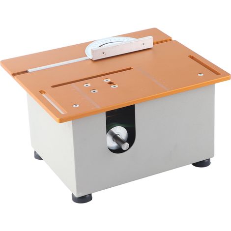 Mini scie circulaire de table multifonctionnelle pour le travail du bois, outil de coupe de bureau, AC110V-220V, prise 96WEU (1/5)