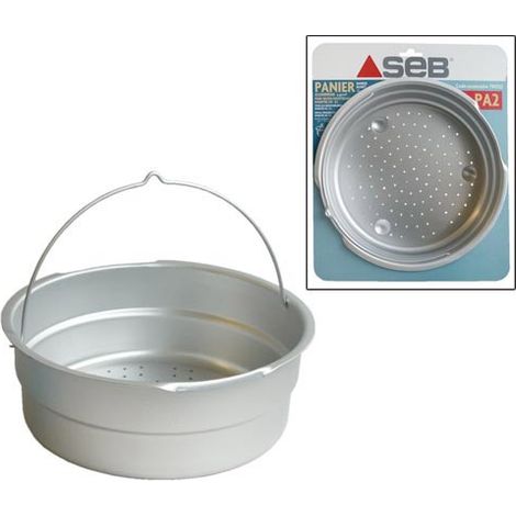 Panier vapeur rigide 10L pour cocotte minute – Compatible SEB – Support inclus – Pour cuisson vapeur efficace (1/3)