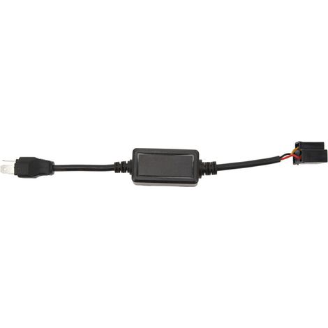 Jeffergarden Kit di 2 pezzi per decodificatore portalampada H4 per fari, resistenza anti-sfarfallio, cancellatore di codici di errore e avvisi, ricambio per Jeep Wrangler JK TJ LJ (1/4)