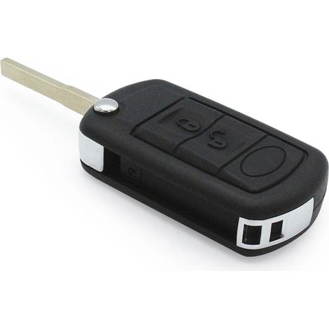 3 Boutons Coque Télécommande Clé de Remplacement pour Range Rover LR3 2005 2006 2007 2008 2009