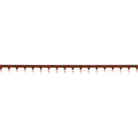Peigne électrique horizontal 18 modules – Alimentation 3 phases 400V – Installation facile dans tableau électrique – HAGER