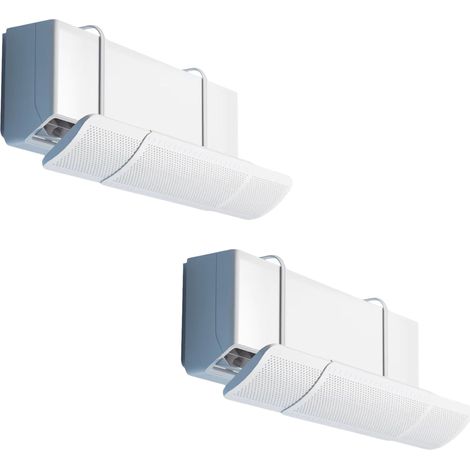 Coppia Deflettore Aria Condizionatore 56-90cm Anti-Getto Universale Regolabile (1/5)