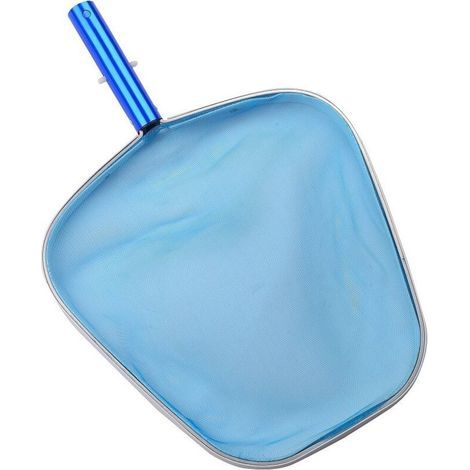 Épuisette de piscine en aluminium — Équipée d'un sac en maille haute résistance et d'un cadre résistant aux rayures (1/4)