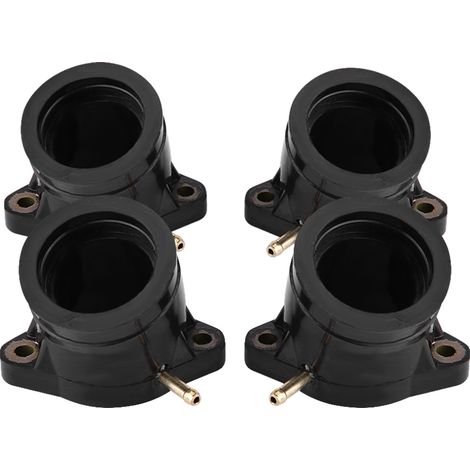 4 Ansaugstutzen für Motorradvergaser für YAMAHA XJ1100 XS1100 XS1100L, Gummiadapter, Fußdichtung, Austauschset (1/5)