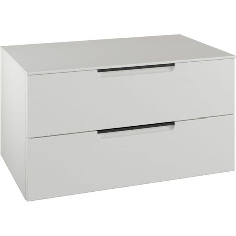 burgbad Ilo Unterschrank 90,2 x 49 cm, 1 Auszug, 1 Schublade (1/3)