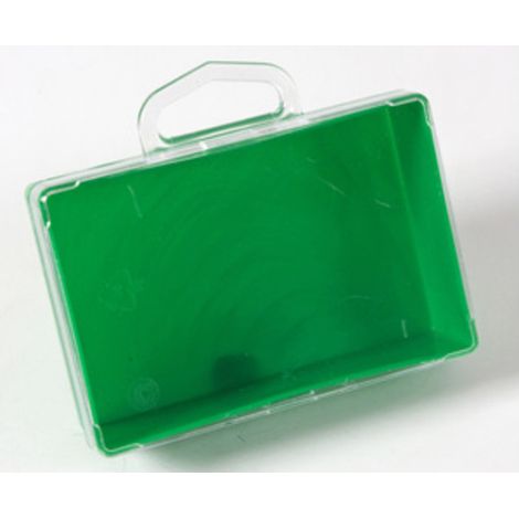 40 x SCATOLA PLASTICA SELF SERVICE 105X70 MM VERDE