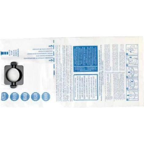 Makita 83015B5I Sacchetti per aspirapolvere verticali in carta (x10) per rifiuti solidi